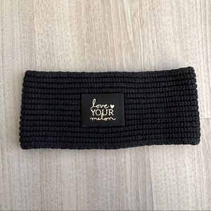 Love Your Melon Knit Headband - Black